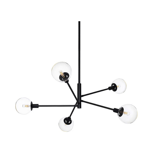 Orb Vectors Multi Light Pendant Light.