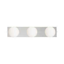 Load image into Gallery viewer, Orbel Bath Vanity Light in Polished Nickel (3-Light).
