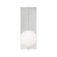 Load image into Gallery viewer, Orbel Wall Light in Polished Nickel.
