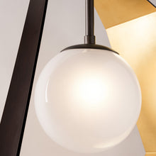 Load image into Gallery viewer, Origami LED Pendant Light in Detail.
