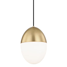 Load image into Gallery viewer, Orion Pendant Light in Aged Brass/Large.
