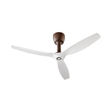 Load image into Gallery viewer, Alpha LED Ceiling Fan in Oiled Bronze/White.

