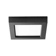Load image into Gallery viewer, Altair LED Flush Mount Ceiling Light in Black (5.75-Inch).
