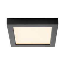 Load image into Gallery viewer, Altair LED Flush Mount Ceiling Light in Black (7.13-Inch).
