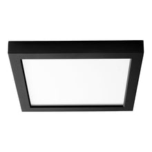 Load image into Gallery viewer, Altair LED Flush Mount Ceiling Light in Black (9.13-Inch).
