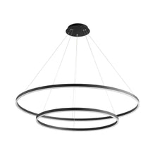 Load image into Gallery viewer, Circulo LED Pendant Light in Black (48-Inch).
