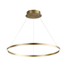 Load image into Gallery viewer, Circulo LED Pendant Light in Detail.
