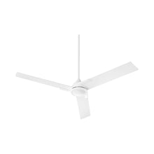 Load image into Gallery viewer, Coda Ceiling Fan in White (Light Kit).
