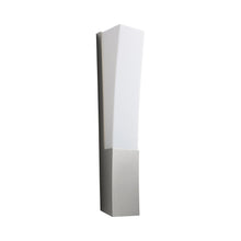 Load image into Gallery viewer, Crescent LED Wall Light in Satin Nickel (Large).
