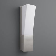 Load image into Gallery viewer, Crescent LED Wall Light in Detail.
