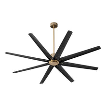 Load image into Gallery viewer, Fleet Ceiling Fan in Aged Brass.
