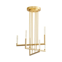 Load image into Gallery viewer, Lustre LED Chandelier in Detail.
