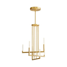 Load image into Gallery viewer, Lustre LED Chandelier in Detail.
