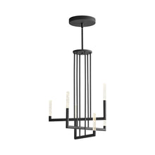 Load image into Gallery viewer, Lustre LED Chandelier in Detail.
