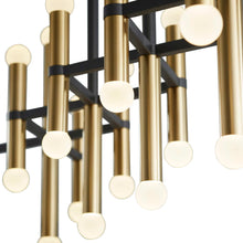 Load image into Gallery viewer, Nero LED Linear Pendant Light in Detail.
