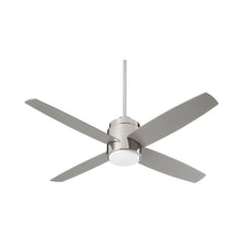 Load image into Gallery viewer, Oslo Ceiling Fan in Polished Nickel (Light Kit).
