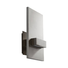 Load image into Gallery viewer, Vela LED Bath Wall Light in Satin Nickel.
