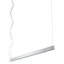 Load image into Gallery viewer, Zepp LED Linear Pendant Light in Satin Nickel (50-Inch).
