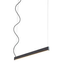 Load image into Gallery viewer, Zepp LED Linear Pendant Light in Detail.
