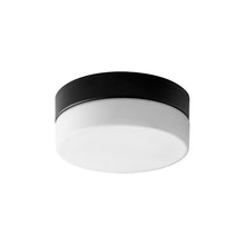 Load image into Gallery viewer, Zuri LED Flush Mount Ceiling Light in Black (7-Inch).
