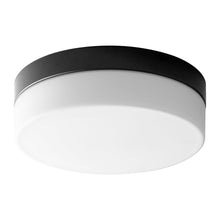 Load image into Gallery viewer, Zuri LED Flush Mount Ceiling Light in Black (11-Inch).

