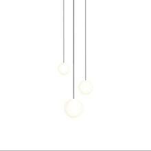 Load image into Gallery viewer, Bola LED Chandelier in Chrome (3-Light).
