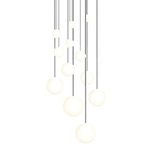 Load image into Gallery viewer, Bola LED Chandelier in Chrome (12-Light).
