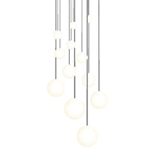 Load image into Gallery viewer, Bola LED Chandelier in Gunmetal (12-Light).
