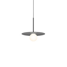 Load image into Gallery viewer, Bola LED Disc Pendant Light in Gunmetal (Small).
