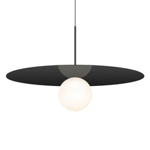 Load image into Gallery viewer, Bola LED Disc Pendant Light in Matte Black (X-Large).
