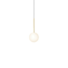Load image into Gallery viewer, Bola Sphere LED Pendant Light in Brass (6-Inch).
