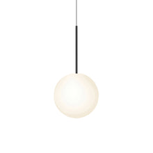 Load image into Gallery viewer, Bola Sphere LED Pendant Light in Matte Black (12-Inch).
