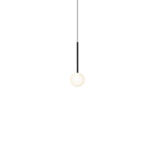 Load image into Gallery viewer, Bola Sphere LED Pendant Light in Matte Black (4-Inch).
