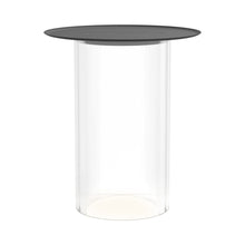 Load image into Gallery viewer, Carousel LED Floor Lamp in Clear/Black.
