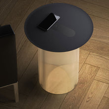 Load image into Gallery viewer, Carousel LED Floor Lamp in living room.
