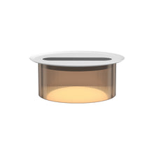 Load image into Gallery viewer, Carousel LED Table Lamp in Bronze/White (Small/12-Inch).
