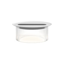 Load image into Gallery viewer, Carousel LED Table Lamp in Clear/White (Small/12-Inch).
