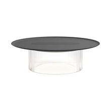Load image into Gallery viewer, Carousel LED Table Lamp in Clear/Black (Small/16-Inch).
