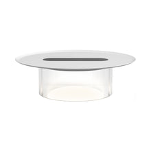 Load image into Gallery viewer, Carousel LED Table Lamp in Clear/White (Small/16-Inch).
