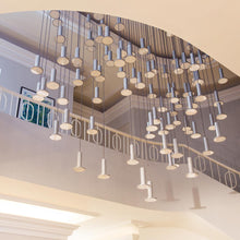 Load image into Gallery viewer, Cielo LED Chandelier in living room.
