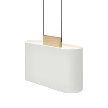 Load image into Gallery viewer, Belmont LED Pendant Light in White.

