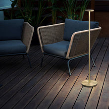 Load image into Gallery viewer, Luci LED Floor Lamp in Outside Area.
