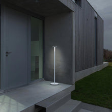 Load image into Gallery viewer, Luci LED Floor Lamp in Outside Area.

