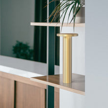 Load image into Gallery viewer, Luci LED Table Lamp in Outside Area.
