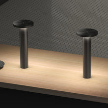 Load image into Gallery viewer, Luci LED Table Lamp in living room.
