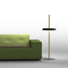 Load image into Gallery viewer, Nivel LED Floor Lamp in living room.
