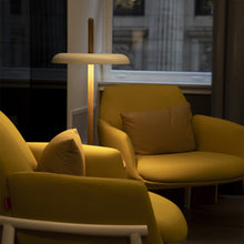 Load image into Gallery viewer, Nivel LED Floor Lamp in living room.
