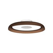 Load image into Gallery viewer, Nivel LED Flush Mount Ceiling Light in Espresso (15-Inch).
