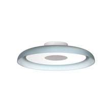 Load image into Gallery viewer, Nivel LED Flush Mount Ceiling Light in Slate Blue (15-Inch).
