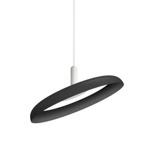 Load image into Gallery viewer, Nivel LED Pendant Light in Black/White (Small).
